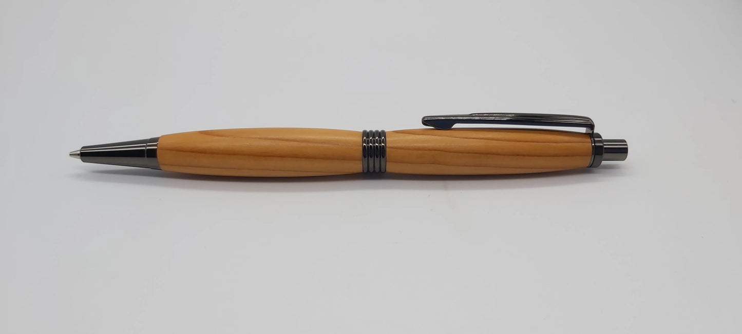 Dartmoor Elm handmade pencil DevonPens