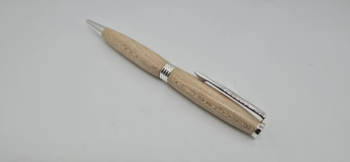 River Yealm driftwood Sycamore ballpoint pen 