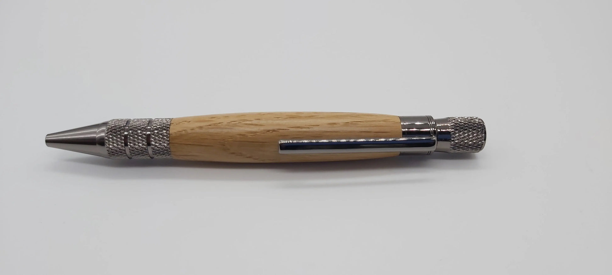 Ballpoint pen in Oak from Lanhydrock House, Cornwall DevonPens