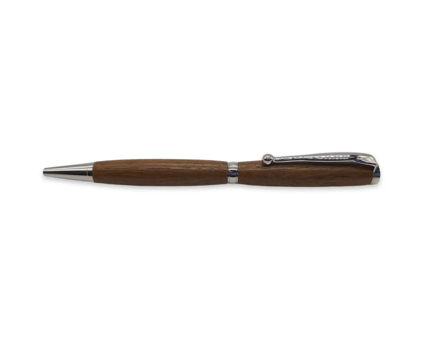 Ballpoint twist pen in Teak from HMS Britannia, Dartmouth (1869-1905) DevonPens