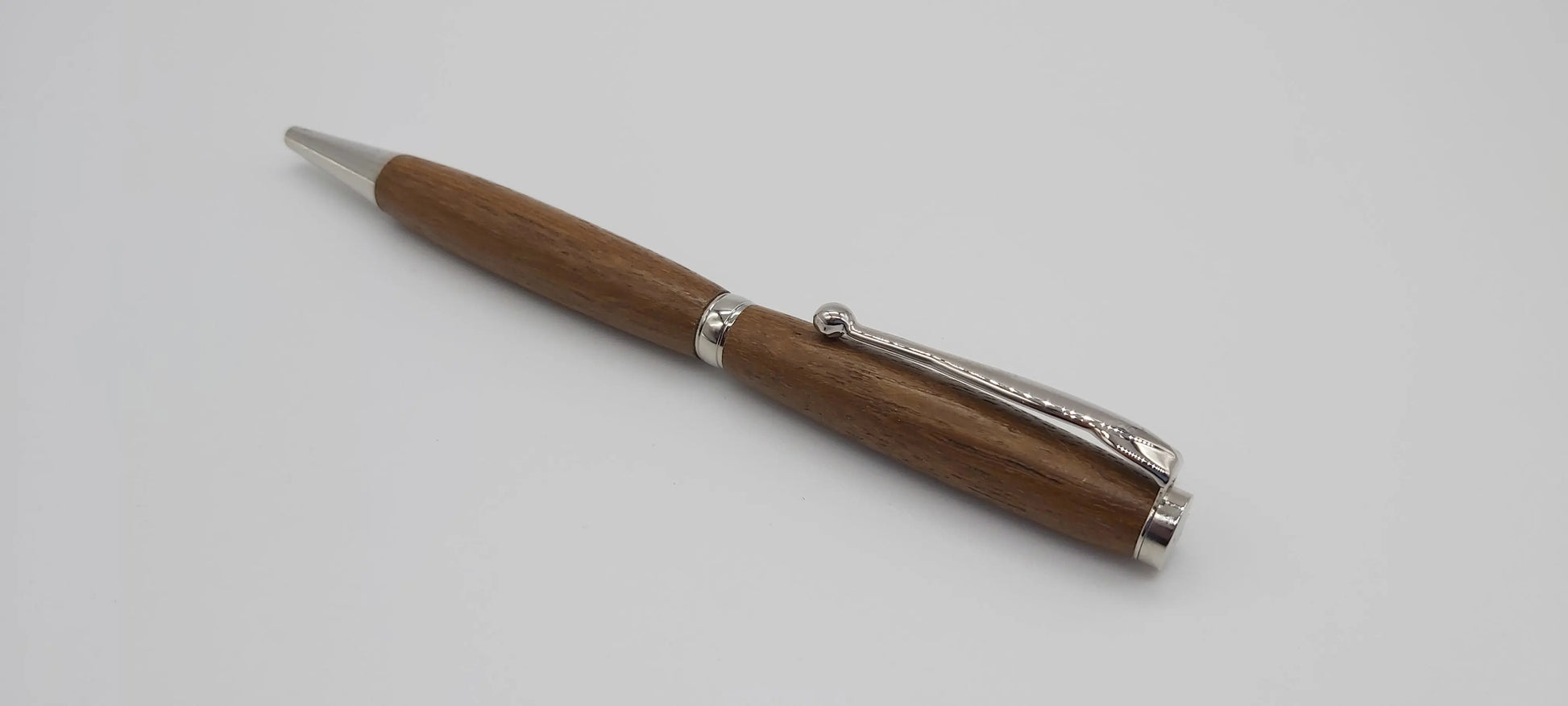 Ballpoint twist pen in Teak from HMS Britannia, Dartmouth (1869-1905) DevonPens