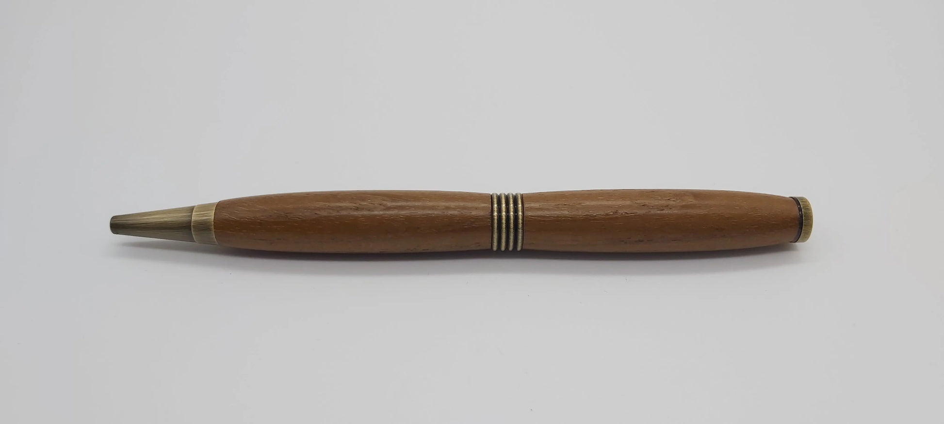 Ballpoint twist pen in Teak from HMS Britannia, Dartmouth (1869-1905) DevonPens