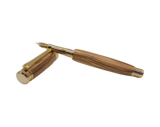 Bethlehem Olive wood Fountain pen DevonPens