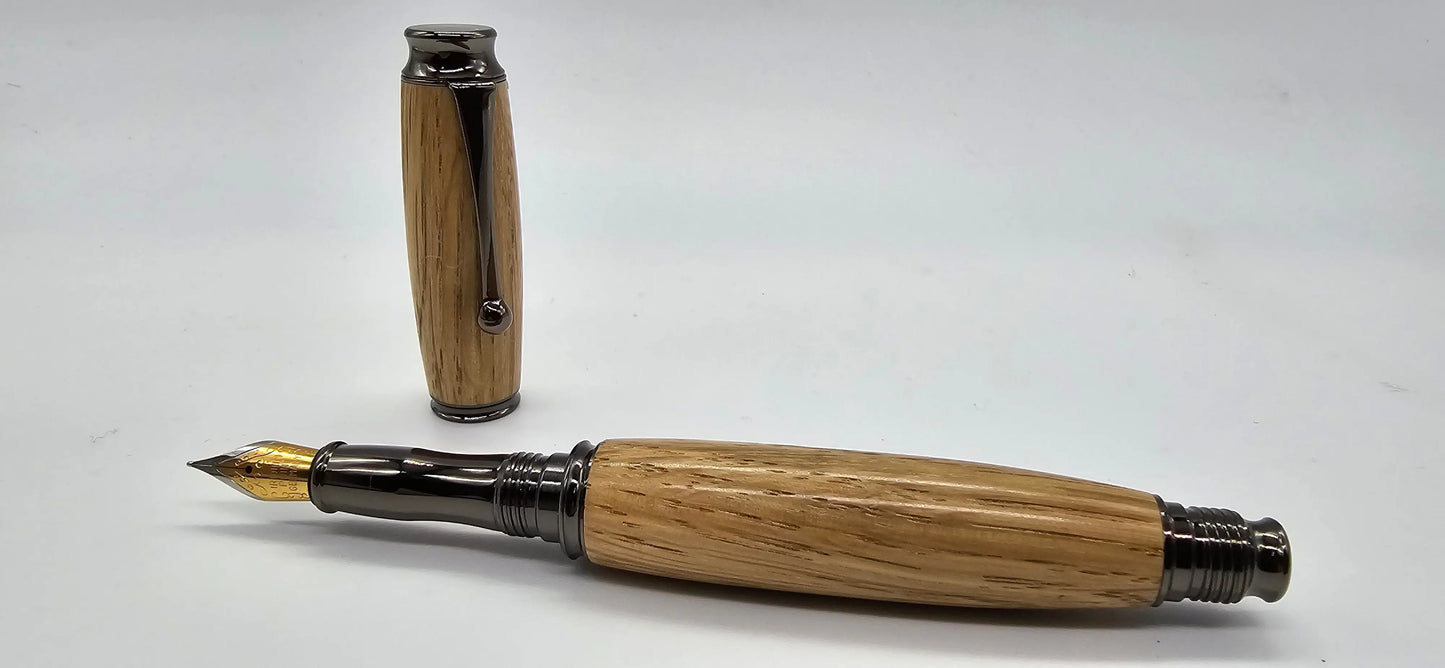 Covent Garden Barrow Oak Fountain pen 