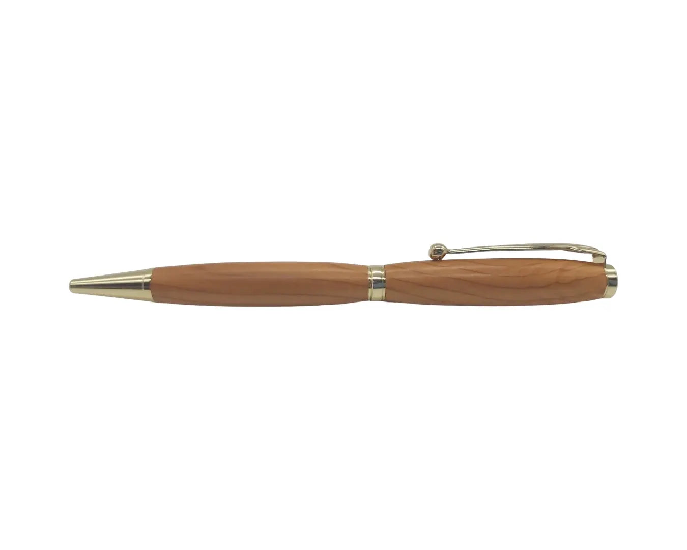 Dartmoor Elm ballpoint pen - Gold DevonPens