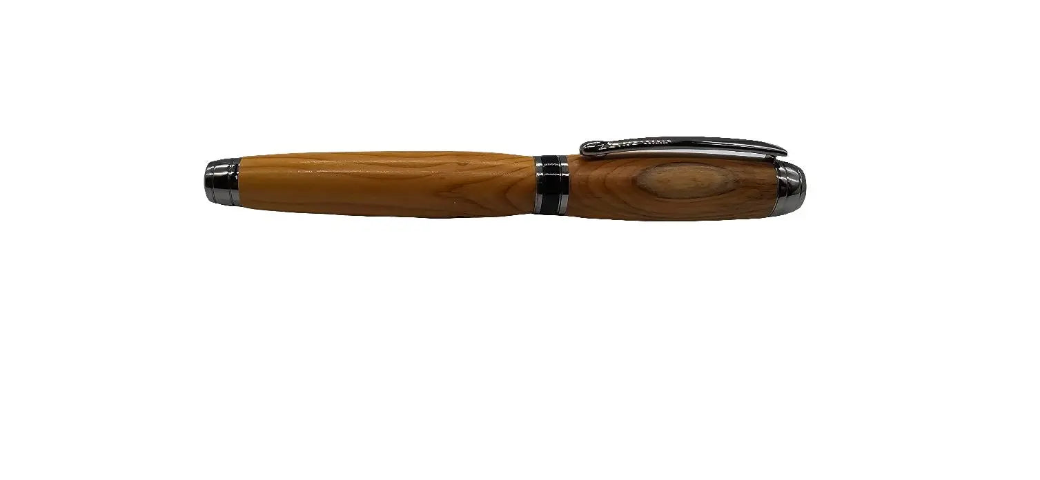 Exeter University Yew fountain pen presentation set 