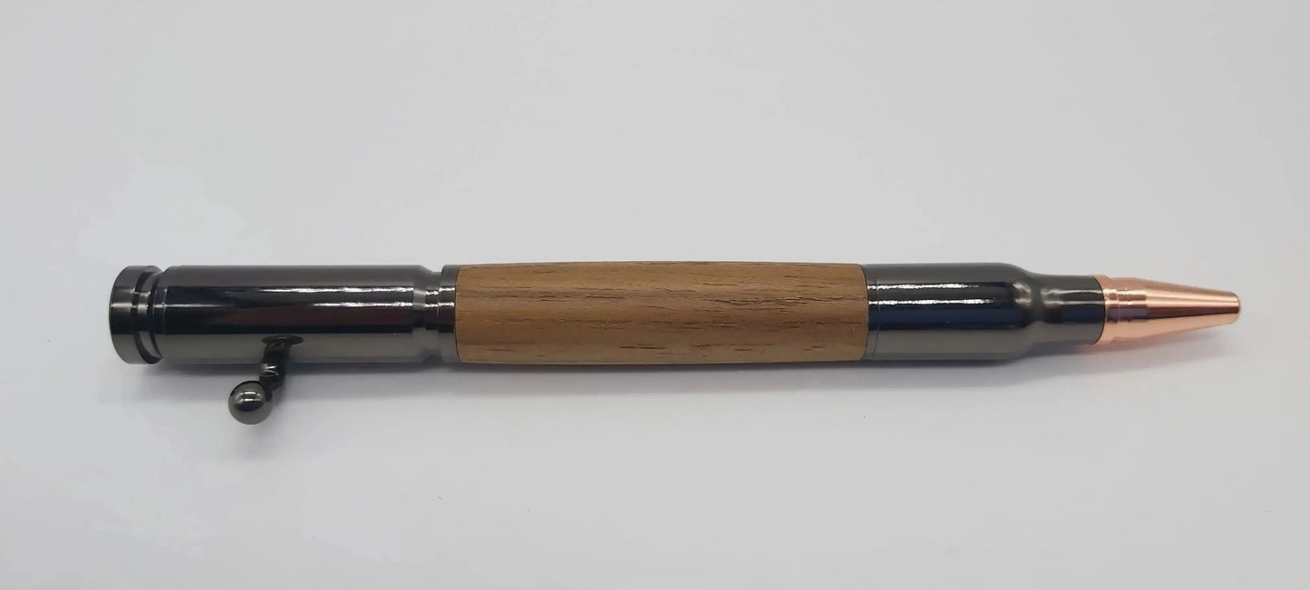 HMS Britannia Teak - lock 'n' load ballpoint pen DevonPens