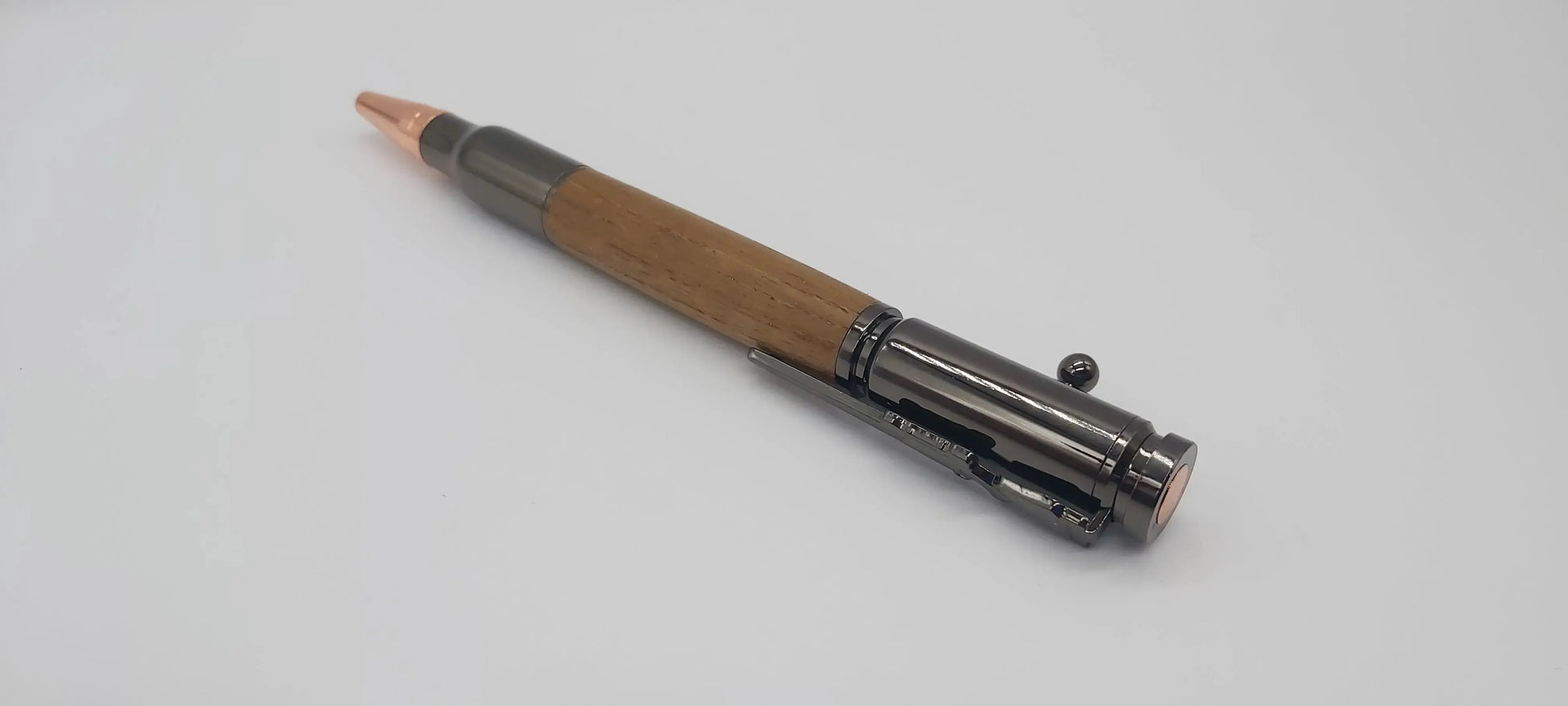 HMS Britannia Teak - lock 'n' load ballpoint pen DevonPens