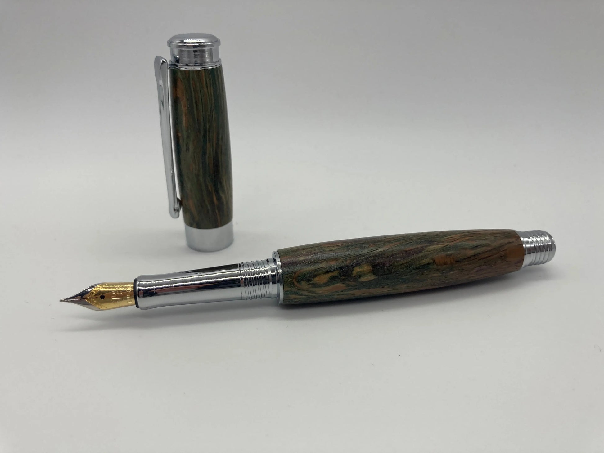 Killerton Dyed Cork oak fountain pen DevonPens