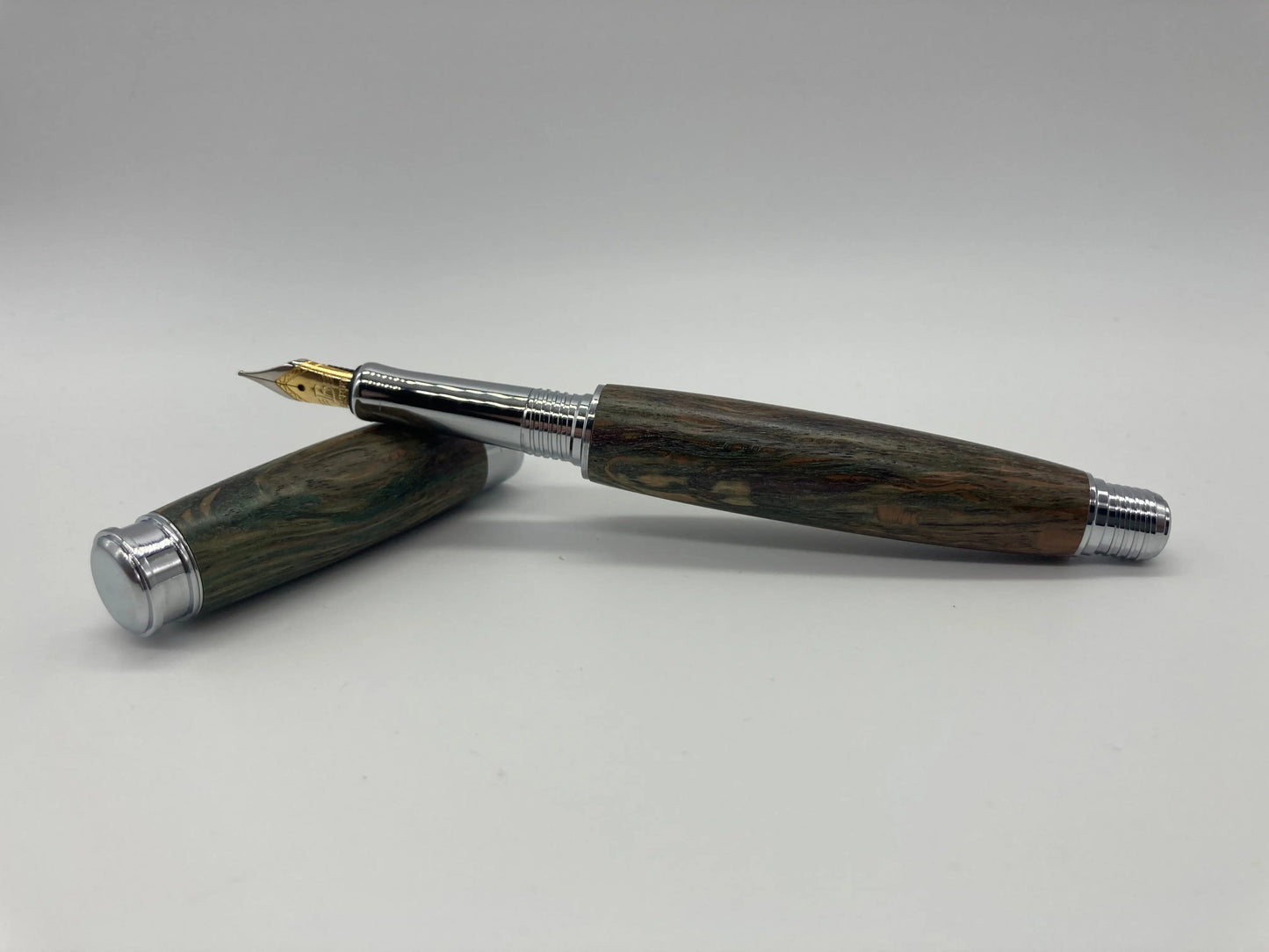 Killerton Dyed Cork oak fountain pen DevonPens