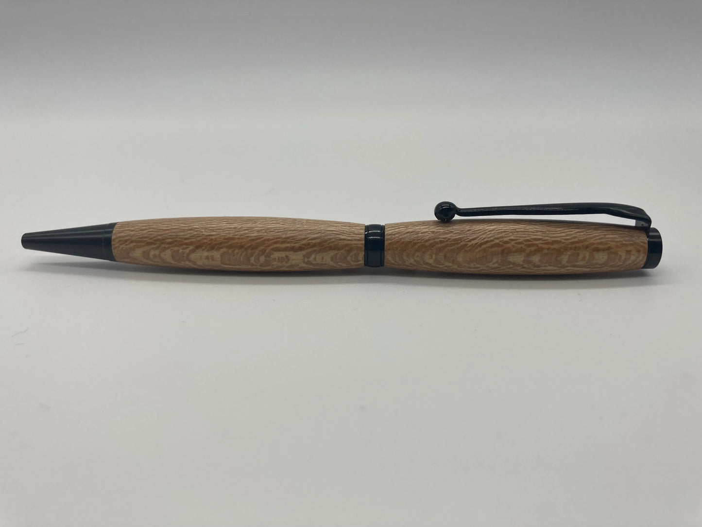 Powderham Castle - lacewood handmade ballpoint pen DevonPens