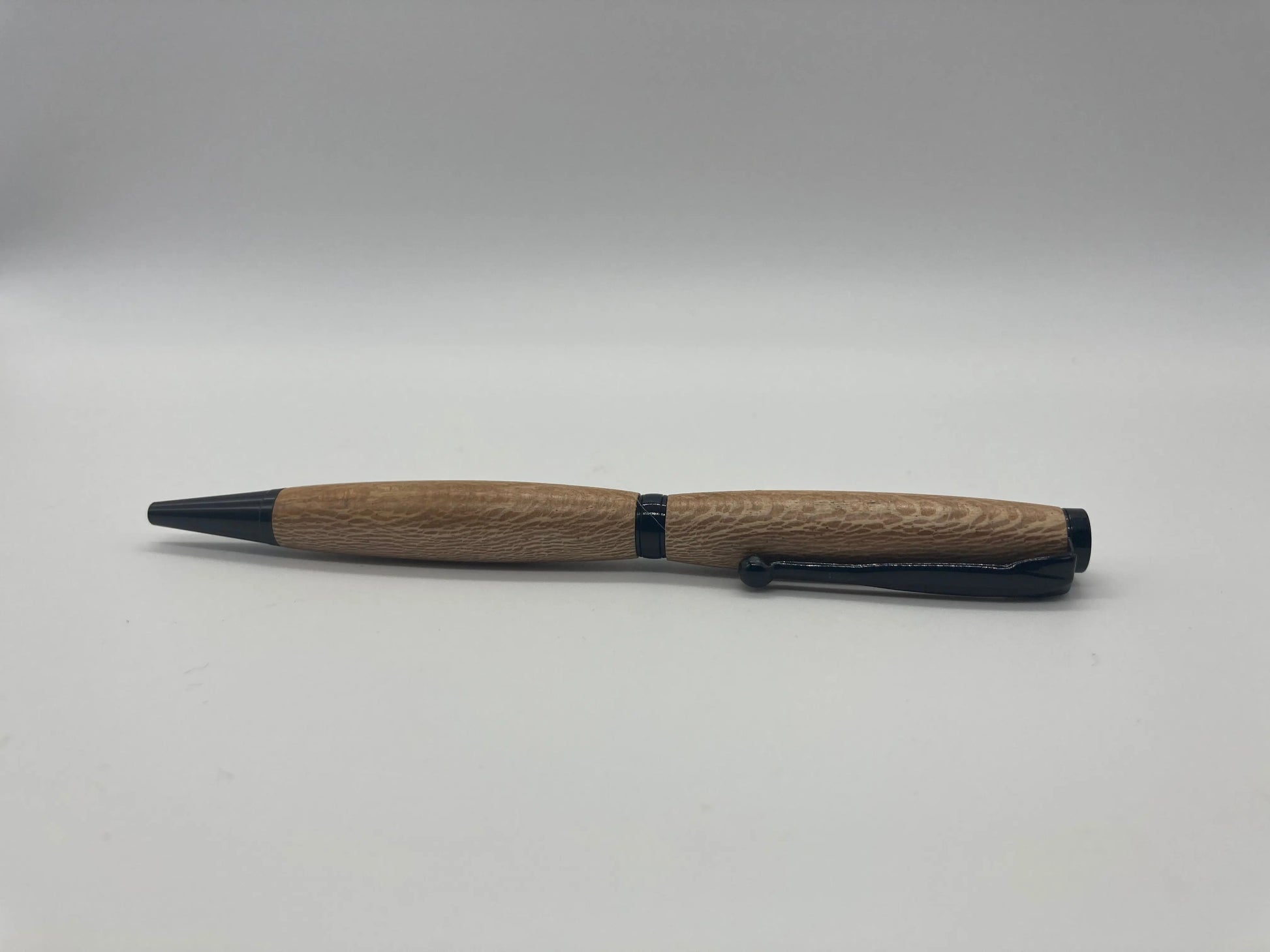 Powderham Castle - lacewood handmade ballpoint pen DevonPens