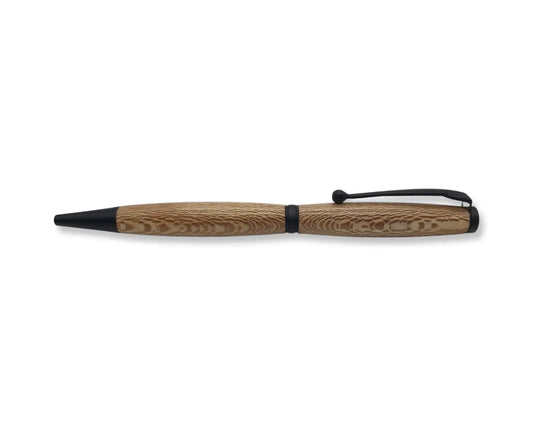 Powderham Castle - lacewood handmade ballpoint pen DevonPens