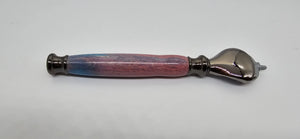 Razor handle in dyed sycamore from Saltram House plymouth. 