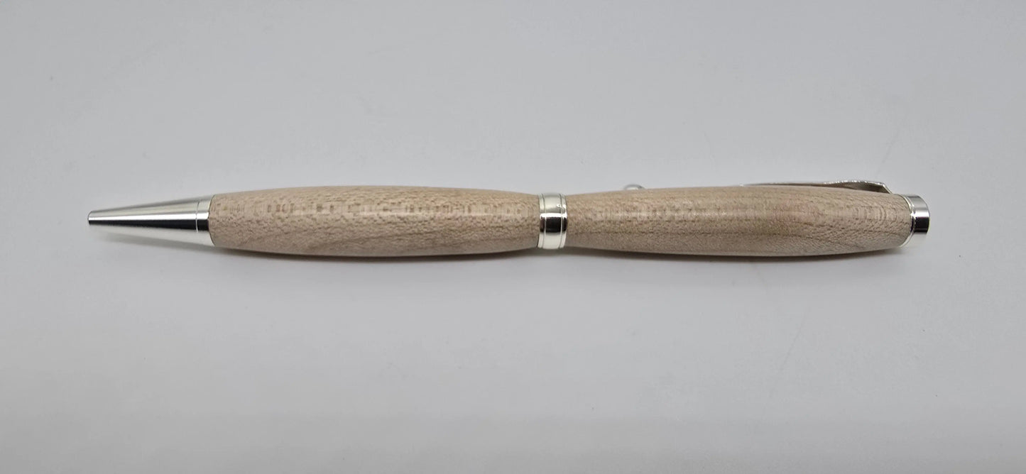 River Yealm driftwood Sycamore ballpoint pen 