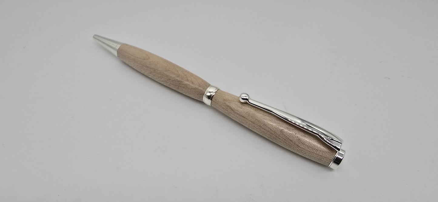 River Yealm driftwood Sycamore ballpoint pen 