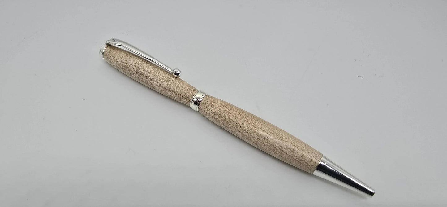 River Yealm driftwood Sycamore ballpoint pen 