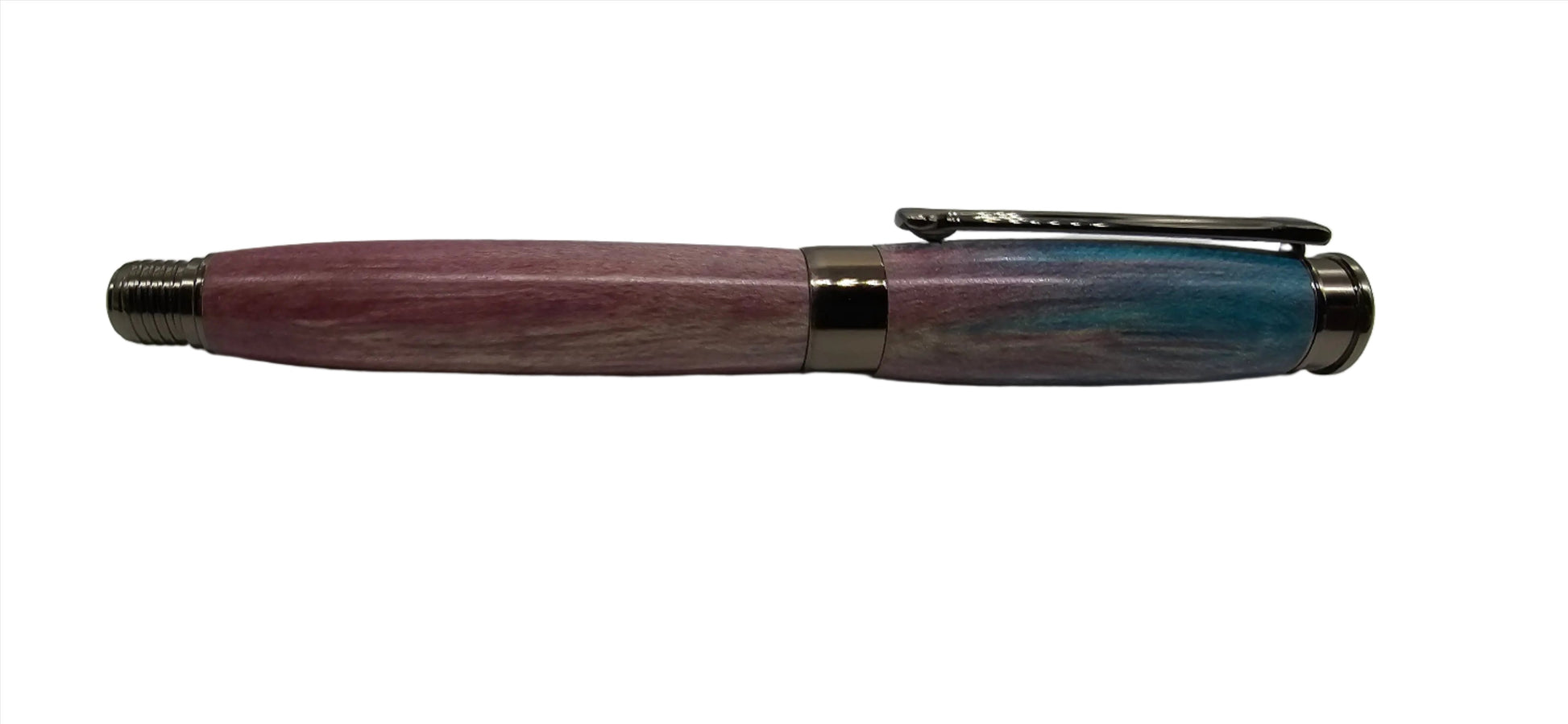 Rollerball pen in dyed Sycamore from Saltram House Plymouth 