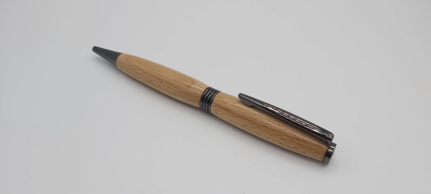 Saltram house - Spalted Beech ballpoint pen DevonPens