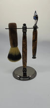 Shaving set in Cork oak from Killerton house exeter. 