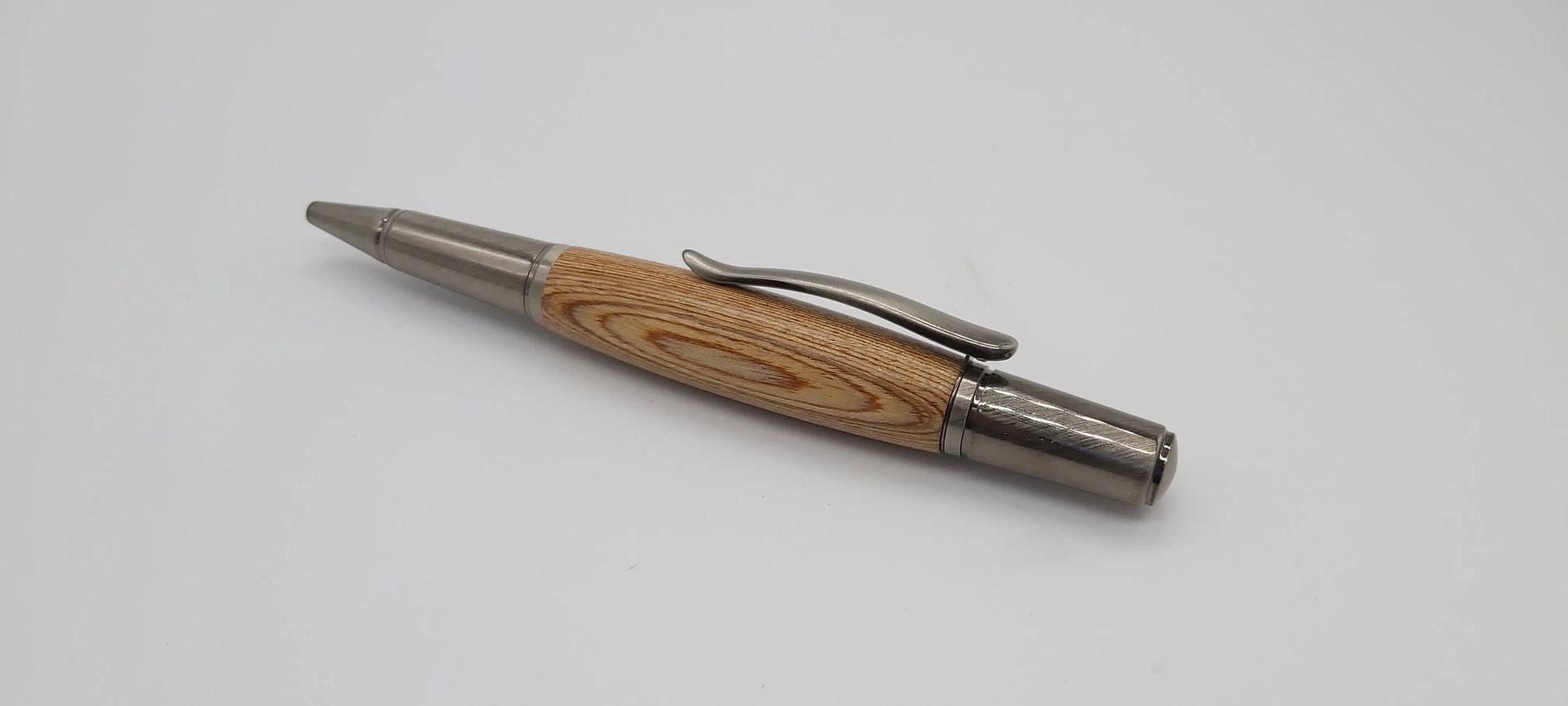 Spitfire propeller - ballpoint pen - Brushed Pewter DevonPens