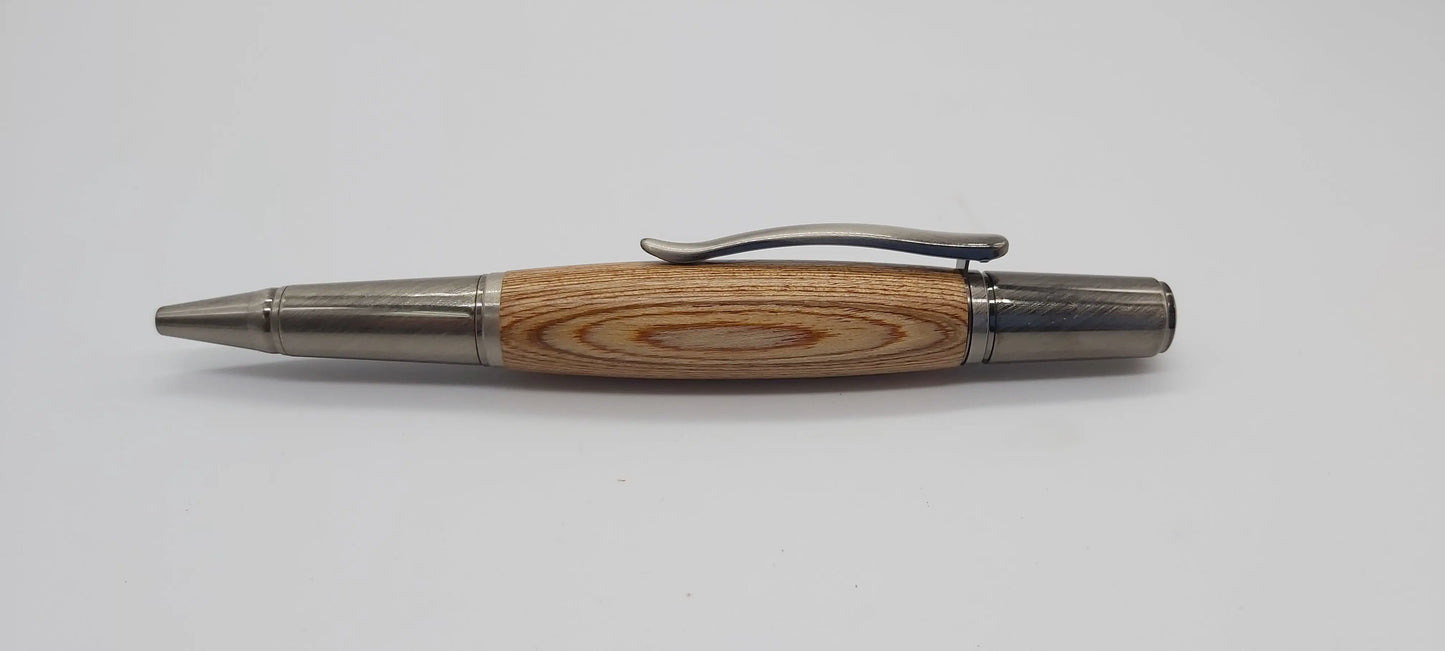 Spitfire propeller - ballpoint pen - Brushed Pewter DevonPens