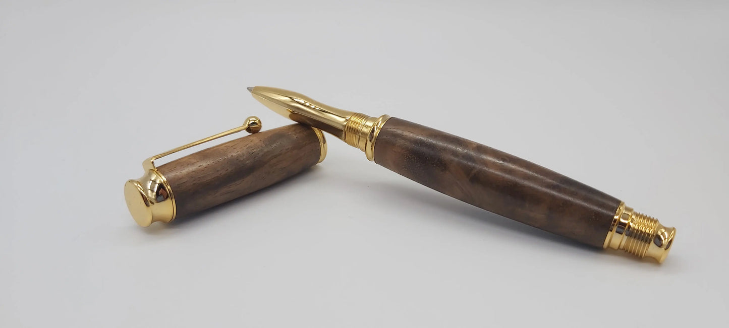 Turkish Walnut Rollerball pen DevonPens