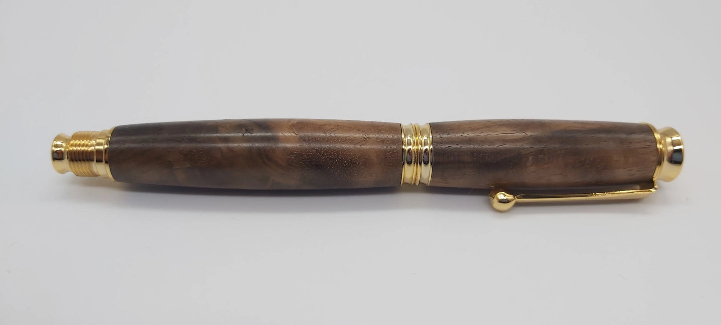 Turkish Walnut Rollerball pen DevonPens