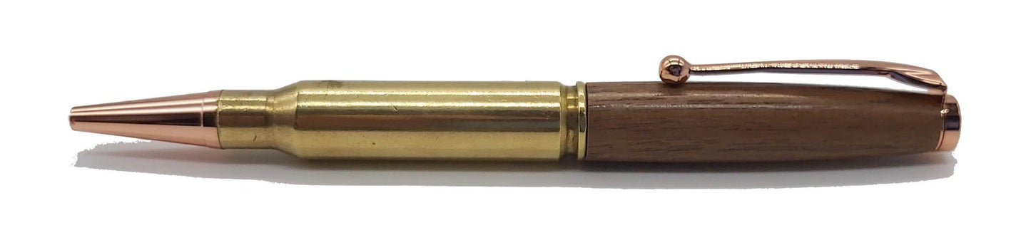 DevonPens - .308 cartridge pen with Black Walnut.