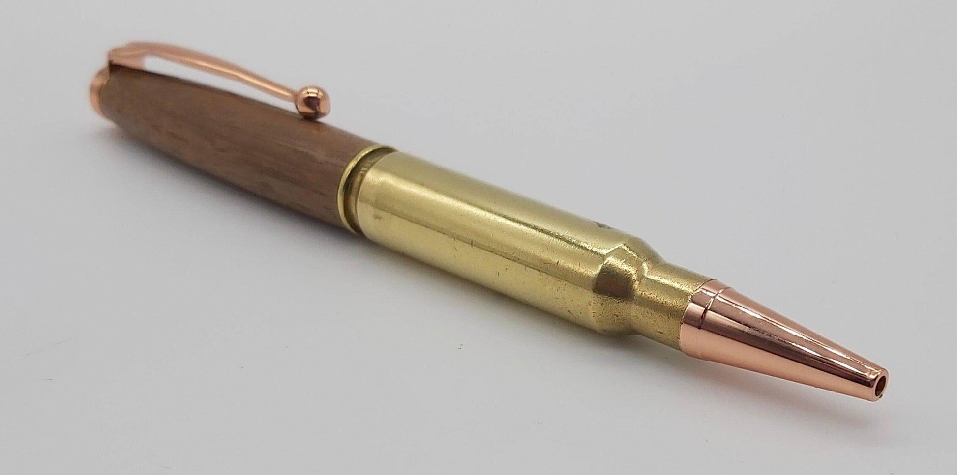 DevonPens - .308 cartridge pen with Black Walnut.