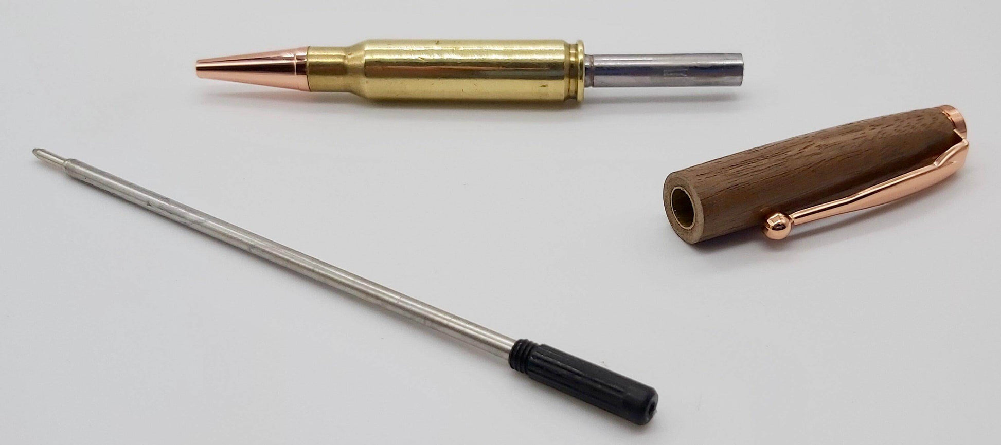 DevonPens - .308 cartridge pen with Black Walnut.