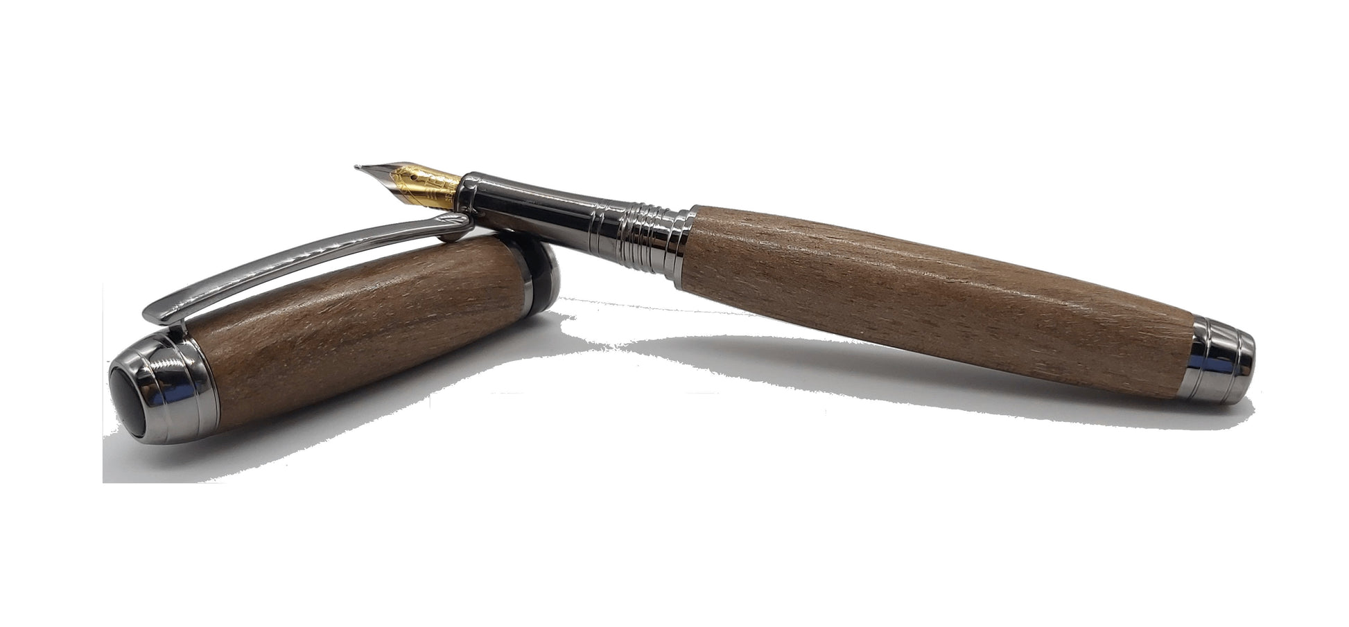 Dartmoor Walnut Fountain pen DevonPens