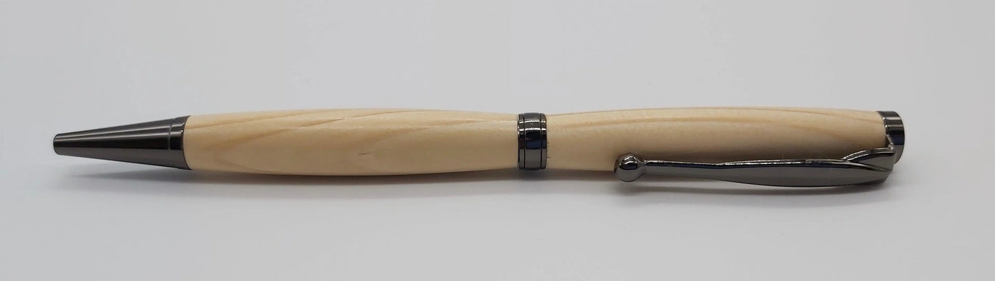 Ballpoint handmade in Leyland Cypress from St Mary's church Walkhampton Dartmoor DevonPens