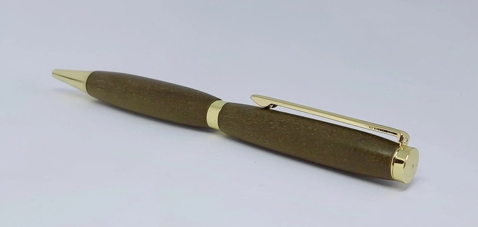 Ballpoint pen Tulip wood from Saltram House Plymouth - wood anniversary gift DevonPens