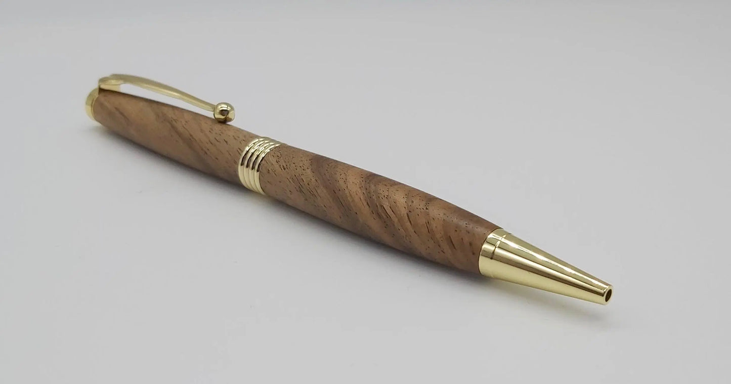 Ballpoint pen handmade in Black Walnut DevonPens