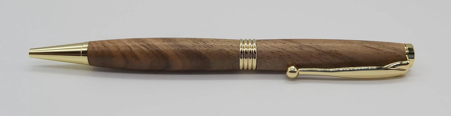 Ballpoint pen handmade in Black Walnut DevonPens