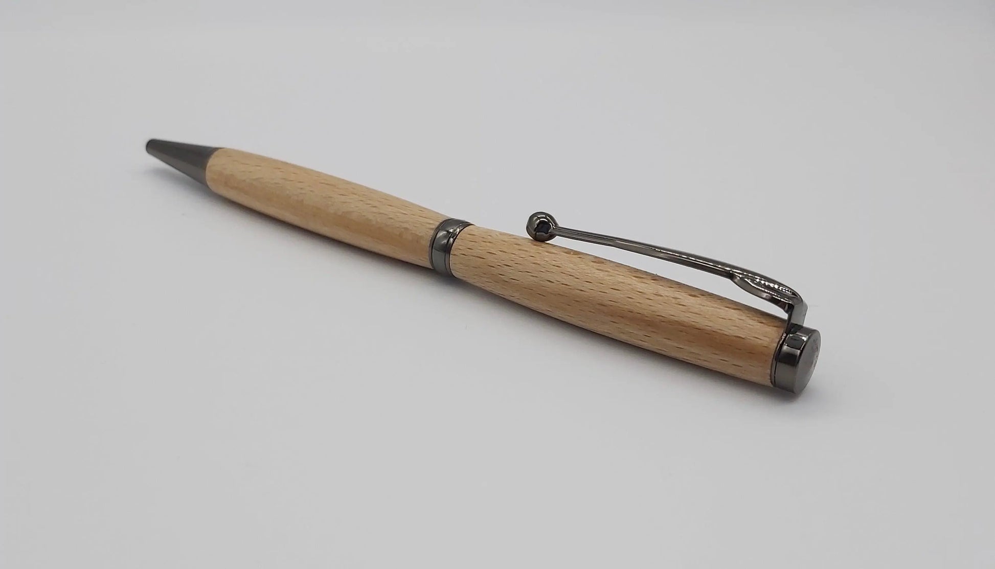 Ballpoint pen handmade in Buckland Abbey Beech DevonPens