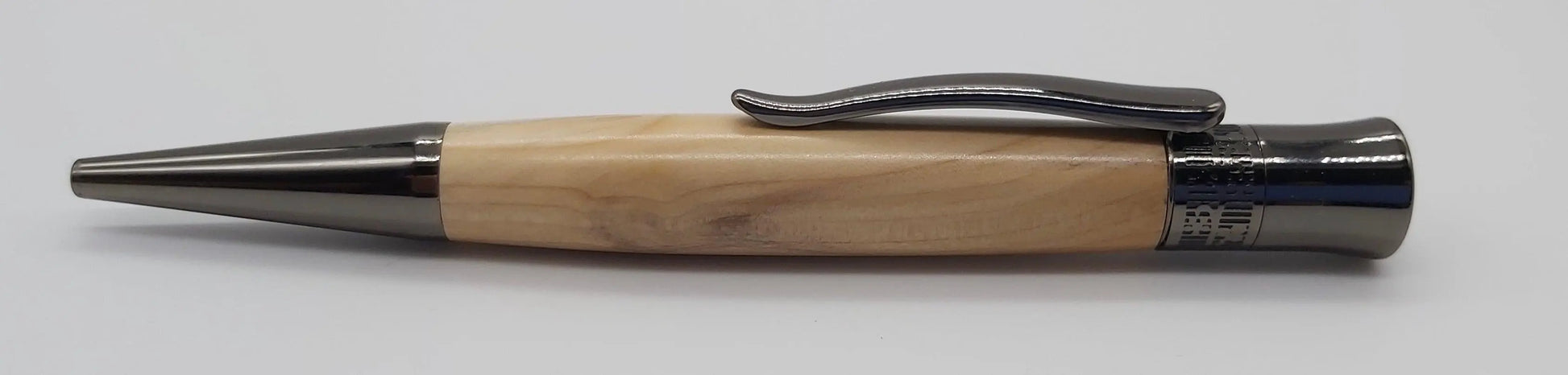 Ballpoint pen handmade in Yew from National trust property Stourhead DevonPens