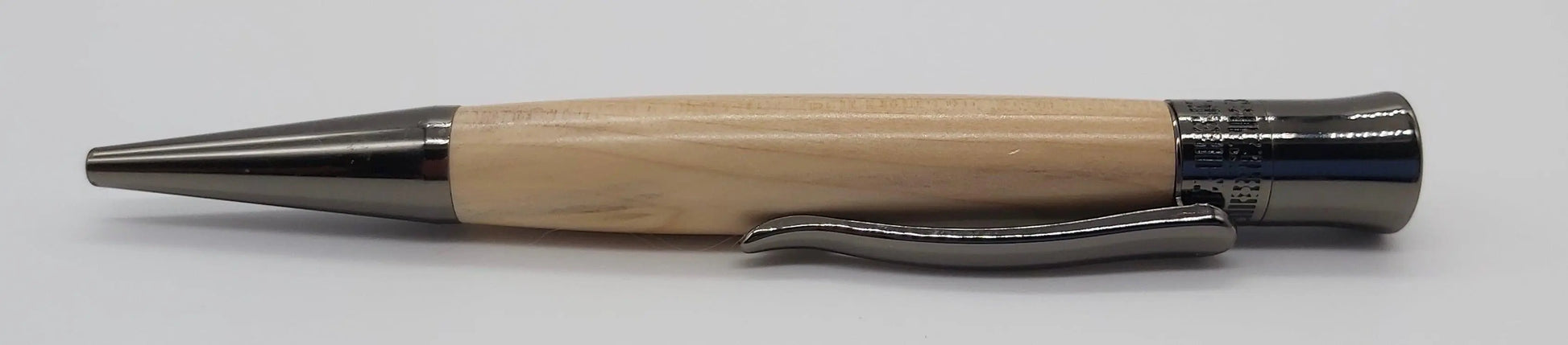 Ballpoint pen handmade in Yew from National trust property Stourhead DevonPens