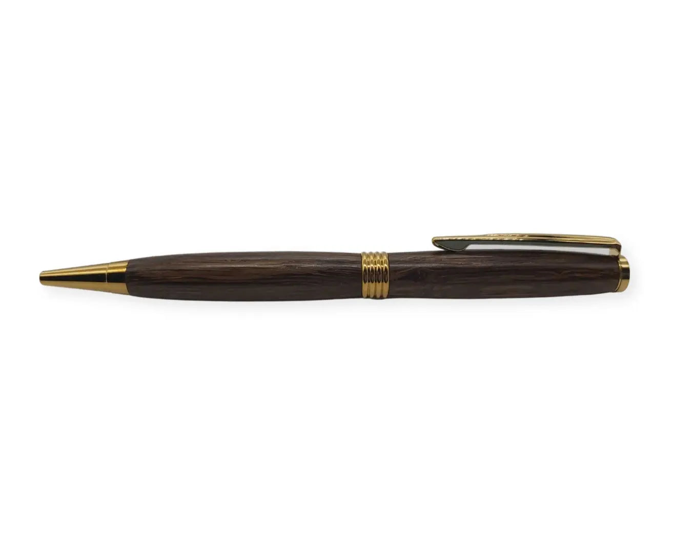 Ballpoint pen in Ancient English Bog Oak DevonPens