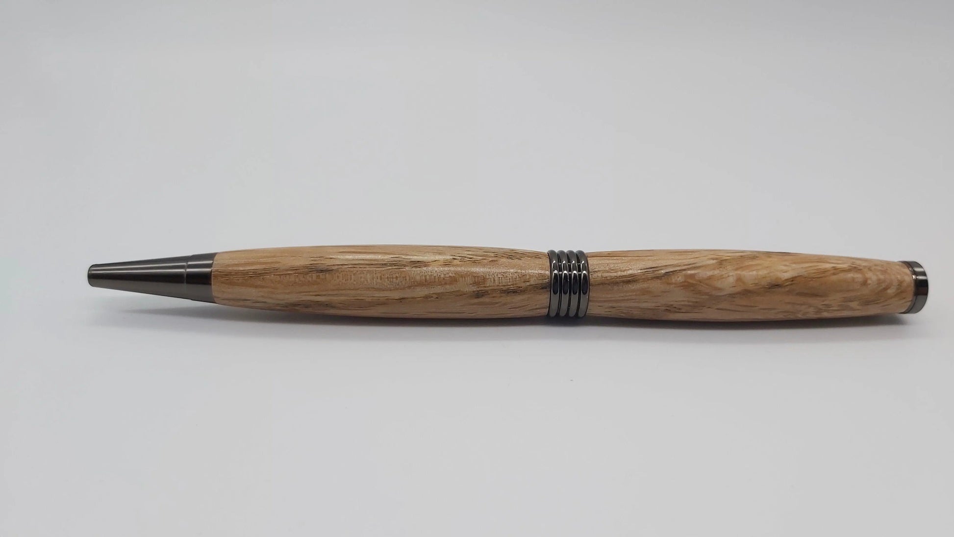 Ballpoint pen in Holm Oak from Thomas Hardy's House Max gate DevonPens