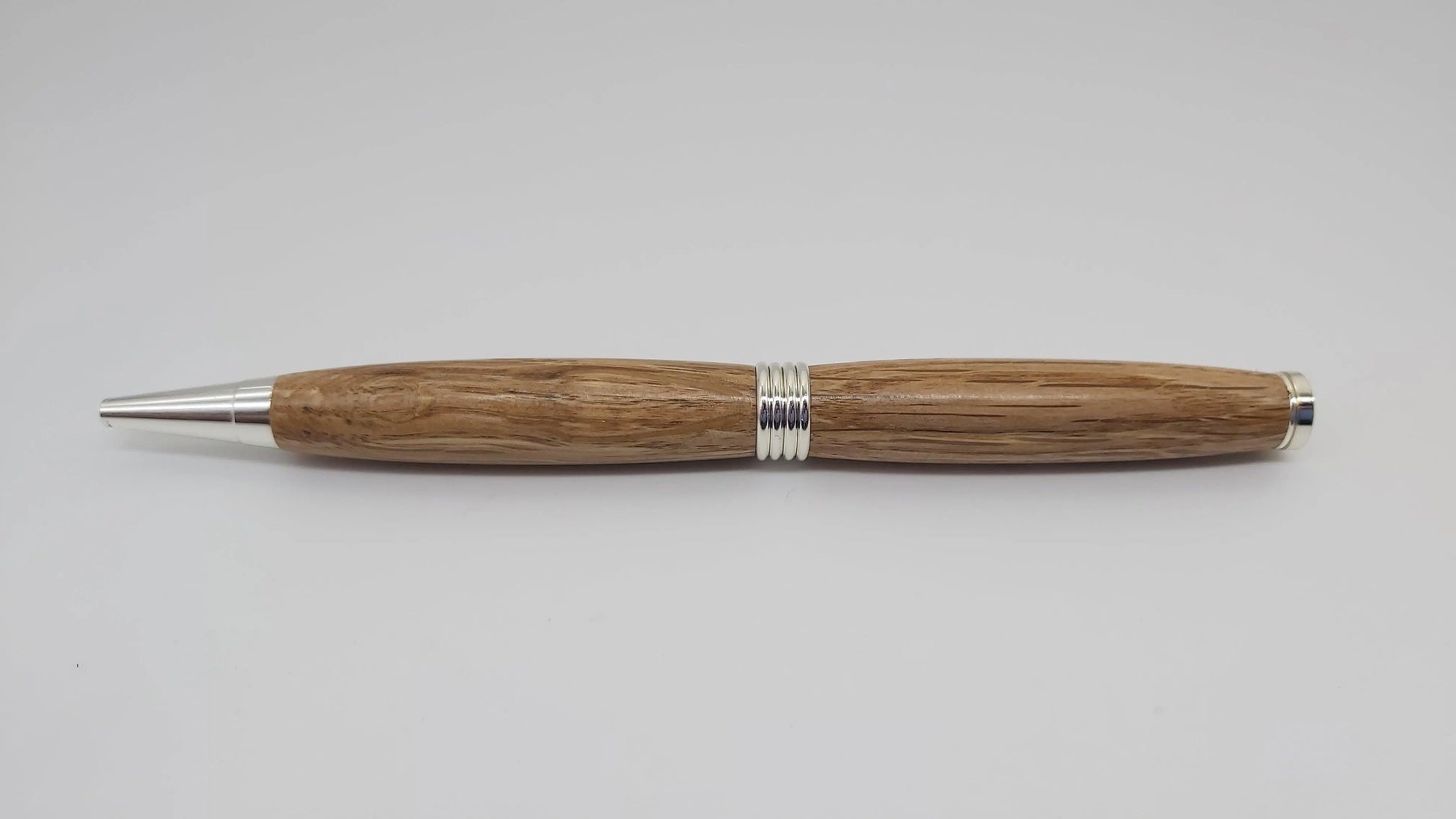 Ballpoint pen in Holm Oak from Thomas Hardy's House Max gate DevonPens