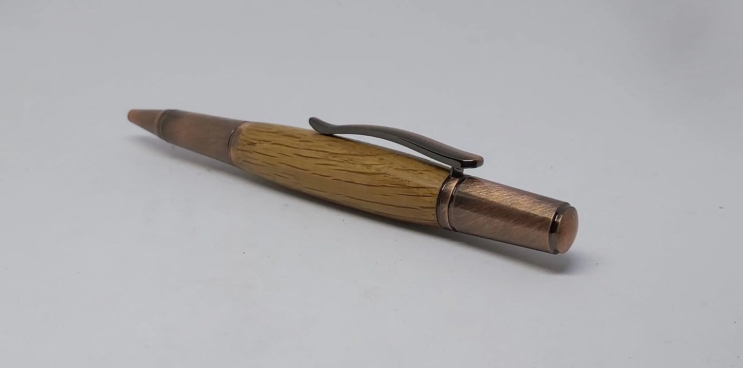 Ballpoint pen in Oak taken from HMS Victory DevonPens