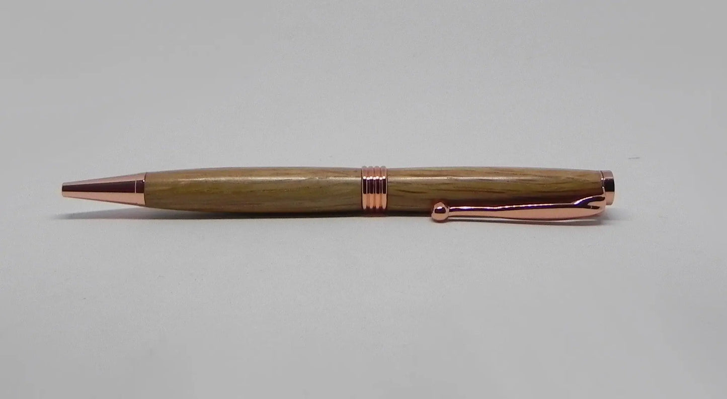 Ballpoint pen in Scotch Whisky Barrel Oak DevonPens