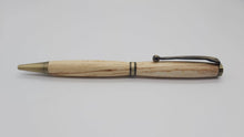 Ballpoint pen in Spalted Beech from Cotehele House, Cornwall. DevonPens