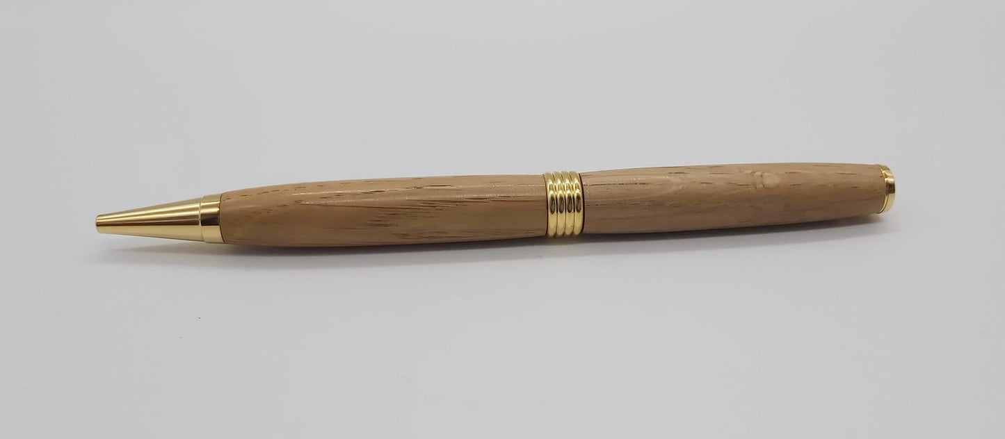 Ballpoint pen in Sweet Chestnut from Buckland Abbey DevonPens