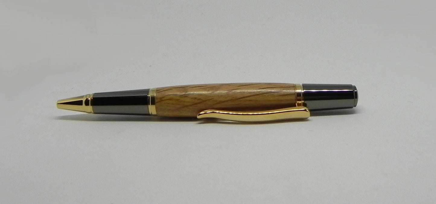 Ballpoint pen in Whisky Barrel Oak. DevonPens