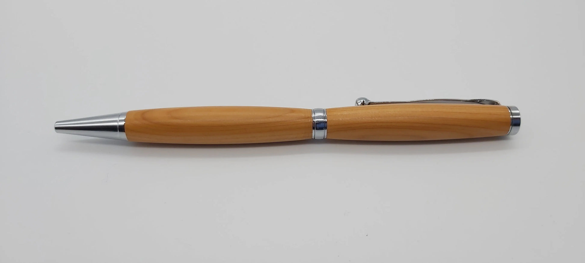 Ballpoint pen in Yew from Saltram House Plymouth DevonPens