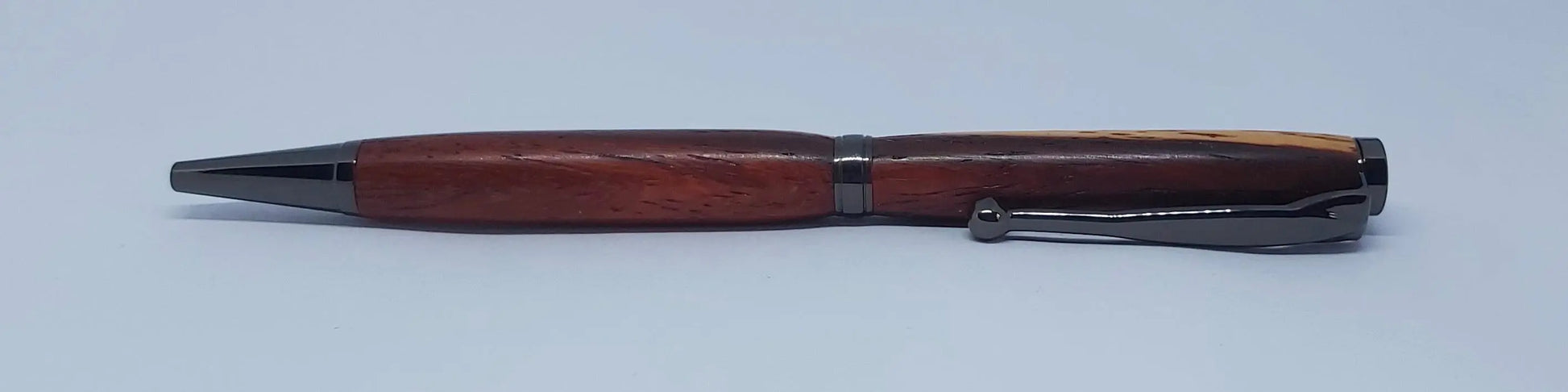 Ballpoint twist pen handmade in Cocobolo wood - 5th anniversary gift DevonPens