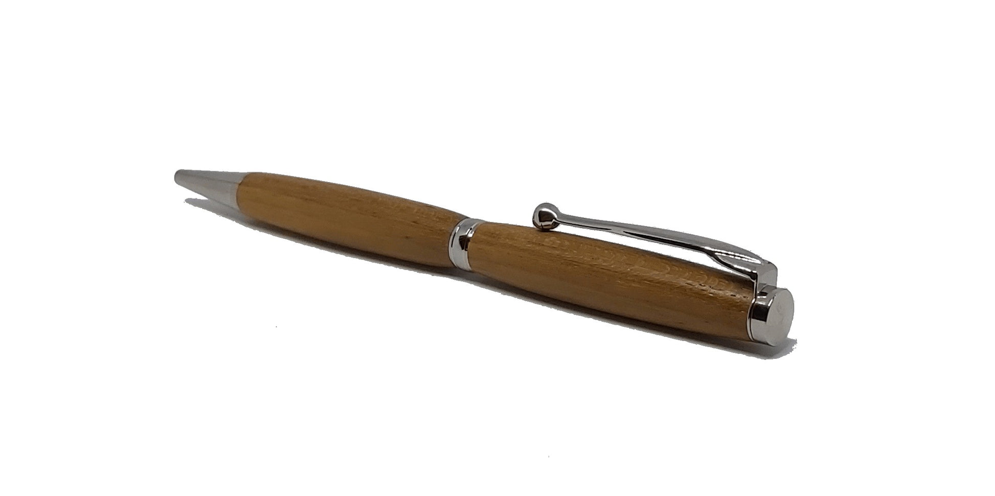 Ballpoint twist pen handmade with Shipwreck Teak from WW1 wreck SS Pegu sunk in 1917 DevonPens